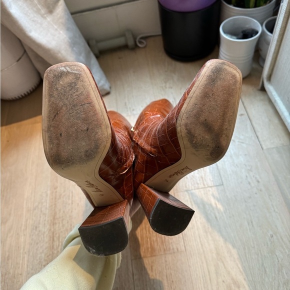 🍂SOLD OUT Sam Edelman Brown Croc Knee high - Picture 5 of 5